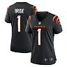 Zennovawear Number 1 Bride Cincinnati Bengals Women's Game Jersey - Black