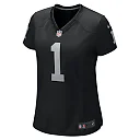 Zennovawear Number 1 Bride Las Vegas Raiders Women's Game Jersey - Black