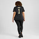 Zennovawear Number 1 Bride New Orleans Saints Women's Game Jersey - Black