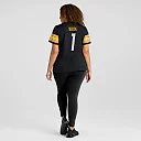 Zennovawear Number 1 Bride Pittsburgh Steelers Women's Game Jersey - Black