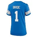 Zennovawear Number 1 Bride Detroit Lions Women's Game Jersey - Blue