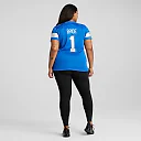 Zennovawear Number 1 Bride Detroit Lions Women's Game Jersey - Blue