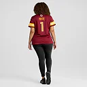 Zennovawear Number 1 Bride Washington Commanders Women's Game Jersey - Burgundy
