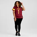 Zennovawear Number 1 Bride Washington Commanders Women's Game Jersey - Burgundy