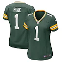 Zennovawear Number 1 Bride Green Bay Packers Women's Game Jersey - Green