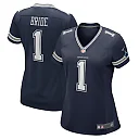 Zennovawear Number 1 Bride Dallas Cowboys Women's Game Jersey - Navy