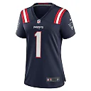 Zennovawear Number 1 Bride New England Patriots Women's Game Jersey - Navy