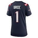 Zennovawear Number 1 Bride New England Patriots Women's Game Jersey - Navy