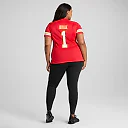 Zennovawear Number 1 Bride Kansas City Chiefs Women's Game Jersey - Red