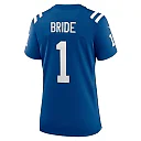 Zennovawear Number 1 Bride Indianapolis Colts Women's Game Jersey - Royal