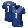 Zennovawear Number 1 Bride New York Giants Women's Game Jersey - Royal