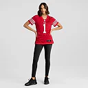 Zennovawear Number 1 Bride San Francisco 49ers Women's Game Jersey - Scarlet