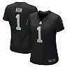 Zennovawear Number 1 Mom Las Vegas Raiders Women's Game Jersey - Black