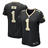 Zennovawear Number 1 Mom New Orleans Saints Women's Game Jersey - Black