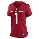 Zennovawear Number 1 Mom Arizona Cardinals Women's Game Jersey - Cardinal