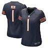 Zennovawear Number 1 Mom Chicago Bears Women's Game Jersey - Navy
