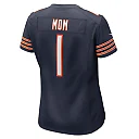 Zennovawear Number 1 Mom Chicago Bears Women's Game Jersey - Navy