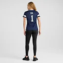 Zennovawear Number 1 Mom Dallas Cowboys Women's Game Jersey - Navy