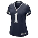 Zennovawear Number 1 Mom Dallas Cowboys Women's Game Jersey - Navy