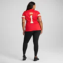 Zennovawear Number 1 Mom Kansas City Chiefs Women's Game Jersey - Red