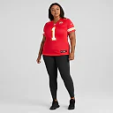Zennovawear Number 1 Mom Kansas City Chiefs Women's Game Jersey - Red