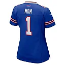 Zennovawear Number 1 Mom Buffalo Bills Women's Game Jersey - Royal