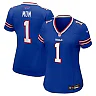 Zennovawear Number 1 Mom Buffalo Bills Women's Game Jersey - Royal