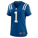 Zennovawear Number 1 Mom Indianapolis Colts Women's Game Jersey - Royal