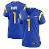 Zennovawear Number 1 Mom Los Angeles Rams Women's Game Jersey - Royal