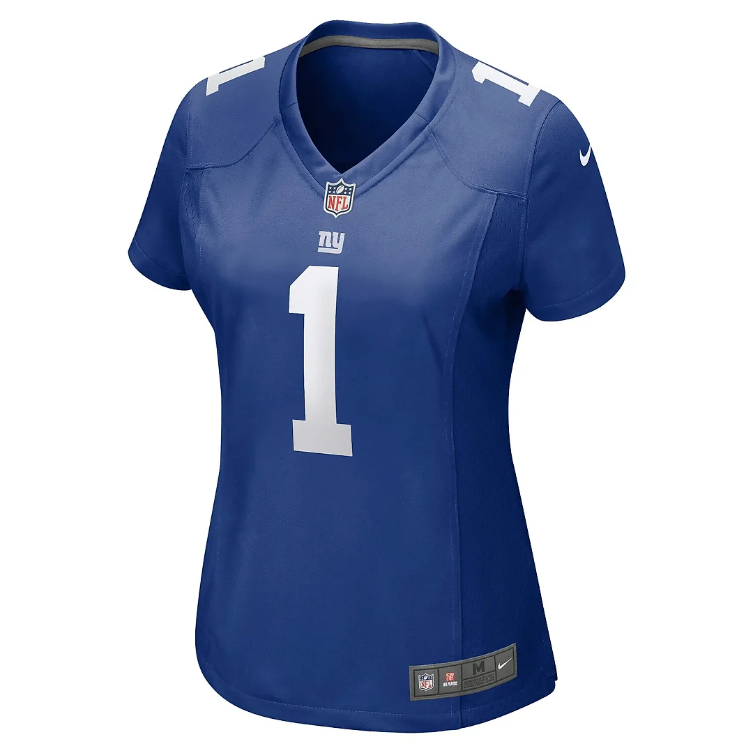 Zennovawear Number 1 Mom New York Giants Women's Game Jersey - Royal
