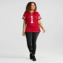 Zennovawear Number 1 Mom San Francisco 49ers Women's Game Jersey - Scarlet