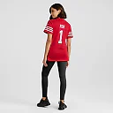 Zennovawear Number 1 Mom San Francisco 49ers Women's Game Jersey - Scarlet