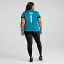 Zennovawear Number 1 Mom Jacksonville Jaguars Women's Game Jersey - Teal