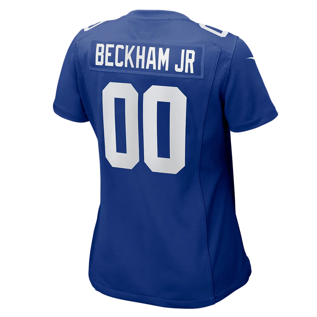 Zennovawear Odell Beckham Jr. New York Giants Women's Team Game Jersey - Royal
