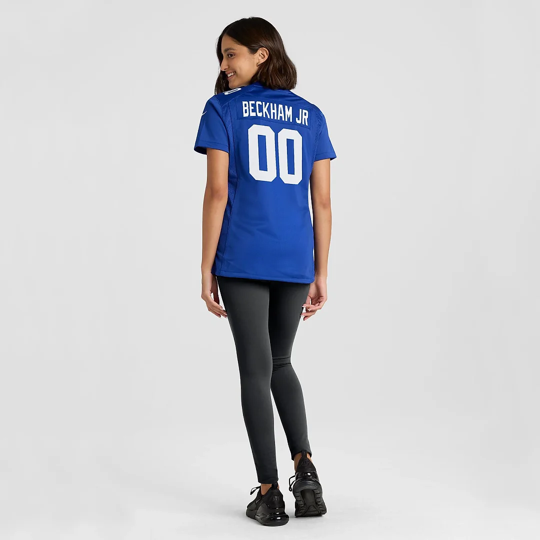 Zennovawear Odell Beckham Jr. New York Giants Women's Team Game Jersey - Royal
