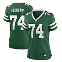 Zennovawear Olu Fashanu New York Jets Women's Game Jersey - Legacy Green