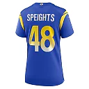 Zennovawear Omar Speights Los Angeles Rams Women's Game Jersey - Royal
