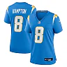 Zennovawear Omarion Hampton Los Angeles Chargers Women's Team Game Jersey - Powder Blue