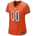 Zennovawear Chicago Bears Women's Alternate Custom Game Jersey - Orange