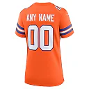 Zennovawear Denver Broncos Women's Mile High Collection 1977 Throwback Custom Game Jersey - Orange
