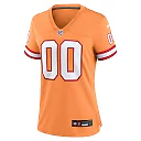 Zennovawear Tampa Bay Buccaneers Women's Custom Throwback Game Jersey - Orange