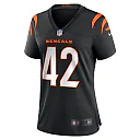 Zennovawear Oren Burks Cincinnati Bengals Women's Team Game Jersey - Black