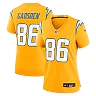 Zennovawear Oronde Gadsden Los Angeles Chargers Women's Alternate Charger Power Game Jersey - Gold