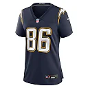 Zennovawear Oronde Gadsden Los Angeles Chargers Women's Alternate 2 Super Chargers Game Jersey - Navy