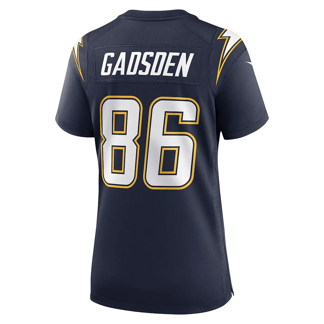 Zennovawear Oronde Gadsden Los Angeles Chargers Women's Alternate 2 Super Chargers Game Jersey - Navy