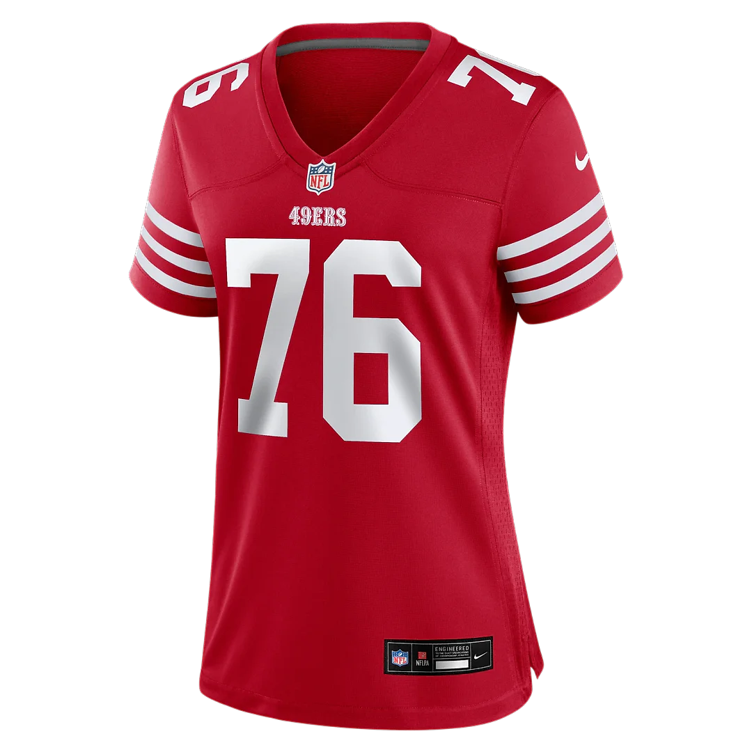 Zennovawear Osa Odighizuwa San Francisco 49ers Women's Team Game Jersey - Scarlet