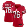 Zennovawear Osa Odighizuwa San Francisco 49ers Women's Team Game Jersey - Scarlet