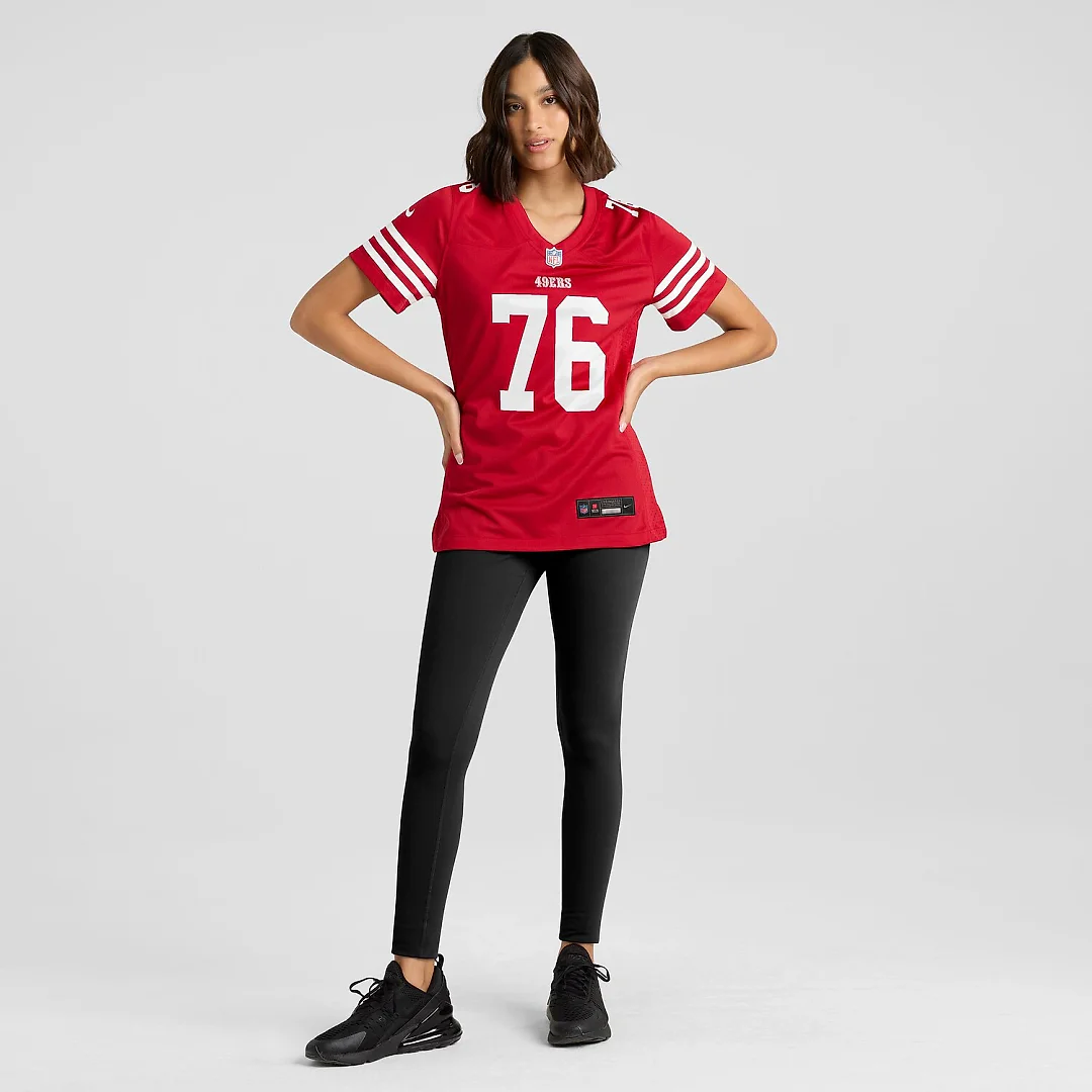 Zennovawear Osa Odighizuwa San Francisco 49ers Women's Team Game Jersey - Scarlet