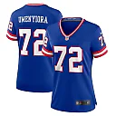 Zennovawear Osi Umenyiora New York Giants Women's Classic Retired Player Game Jersey - Royal