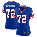 Zennovawear Osi Umenyiora New York Giants Women's Classic Retired Player Game Jersey - Royal